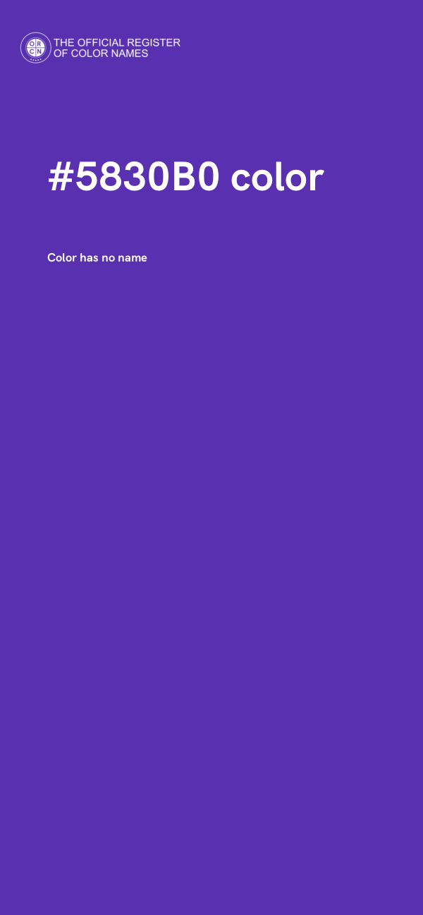 #5830B0 color image
