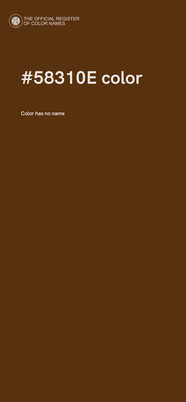 #58310E color image