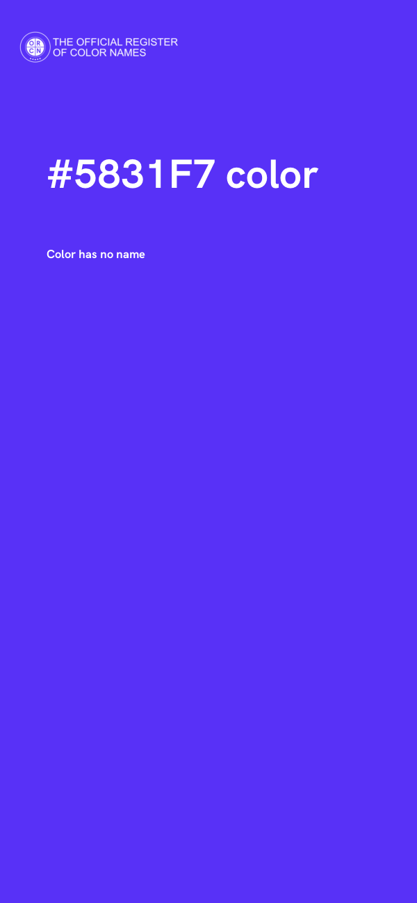 #5831F7 color image
