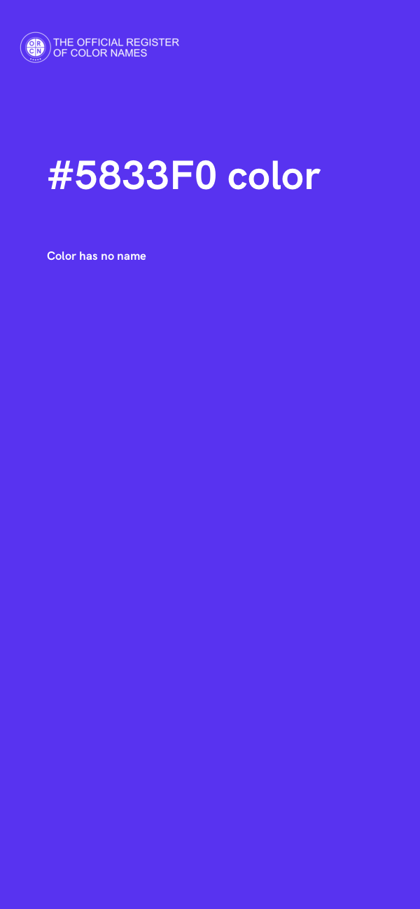 #5833F0 color image
