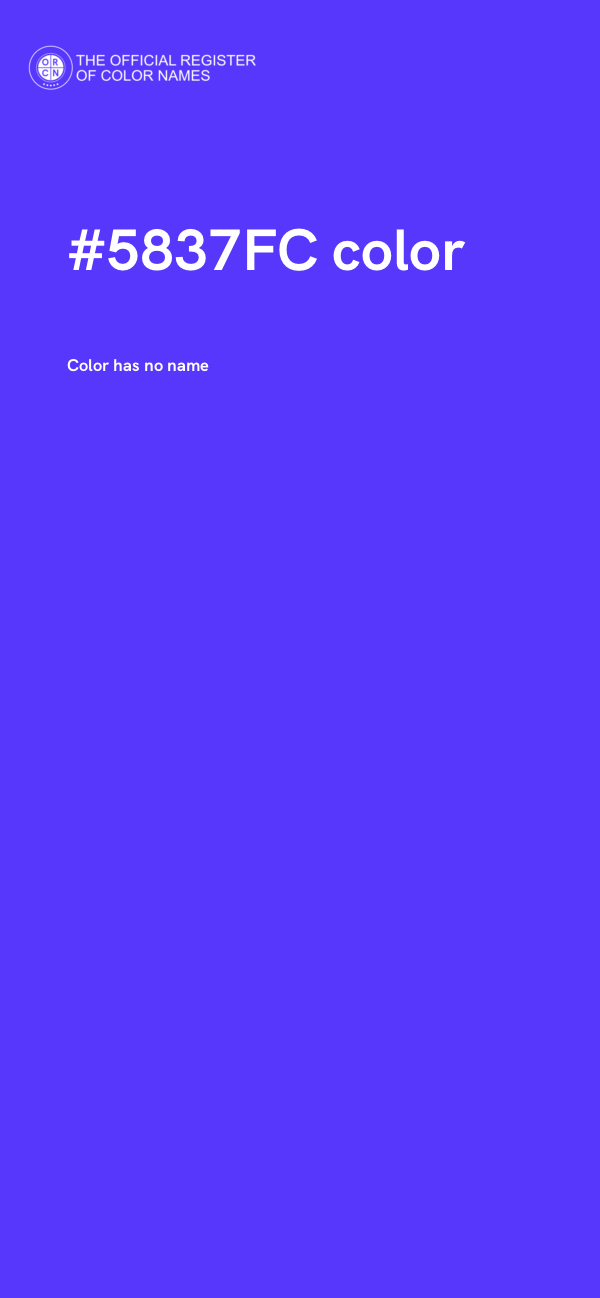 #5837FC color image