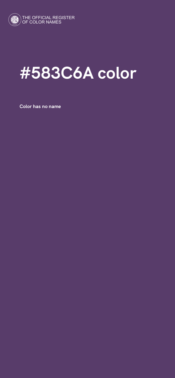 #583C6A color image