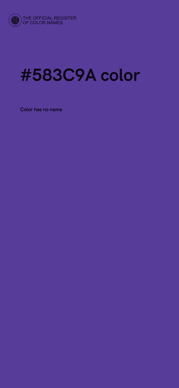 #583C9A color image