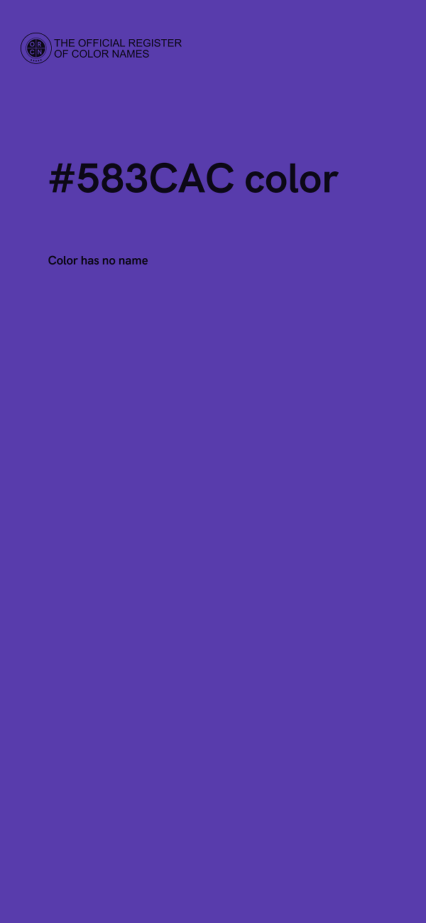 #583CAC color image