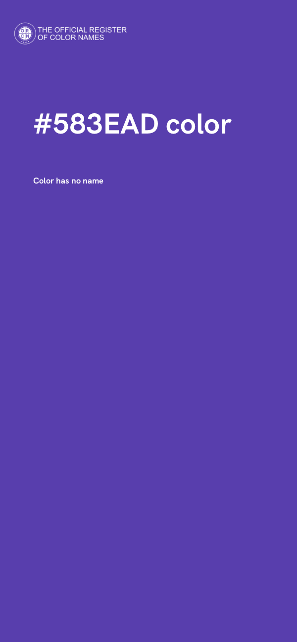 #583EAD color image