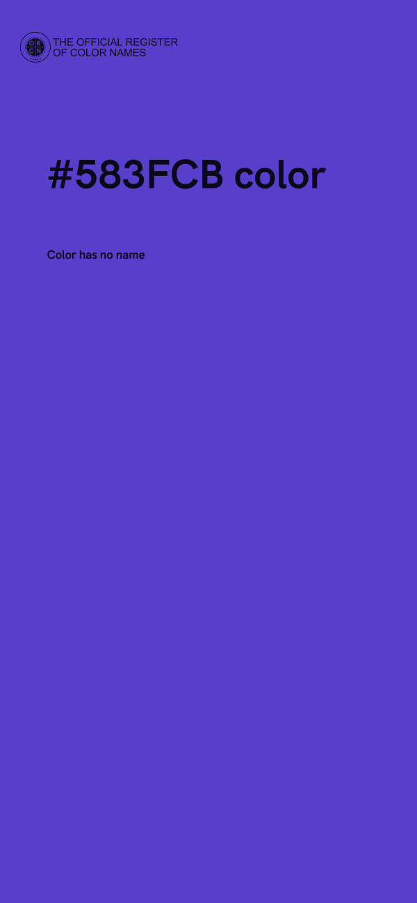 #583FCB color image