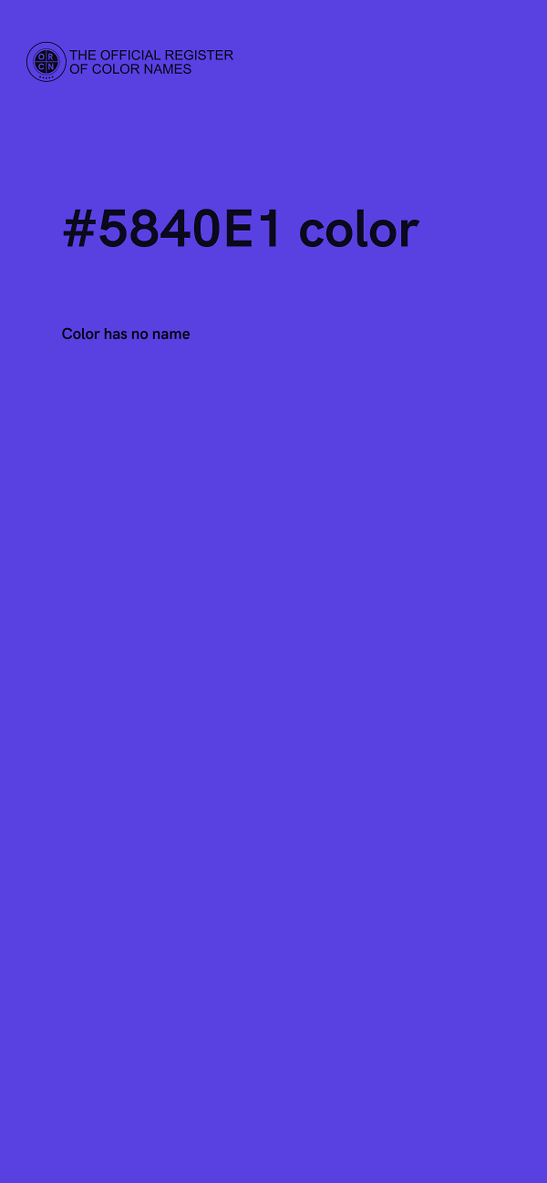 #5840E1 color image