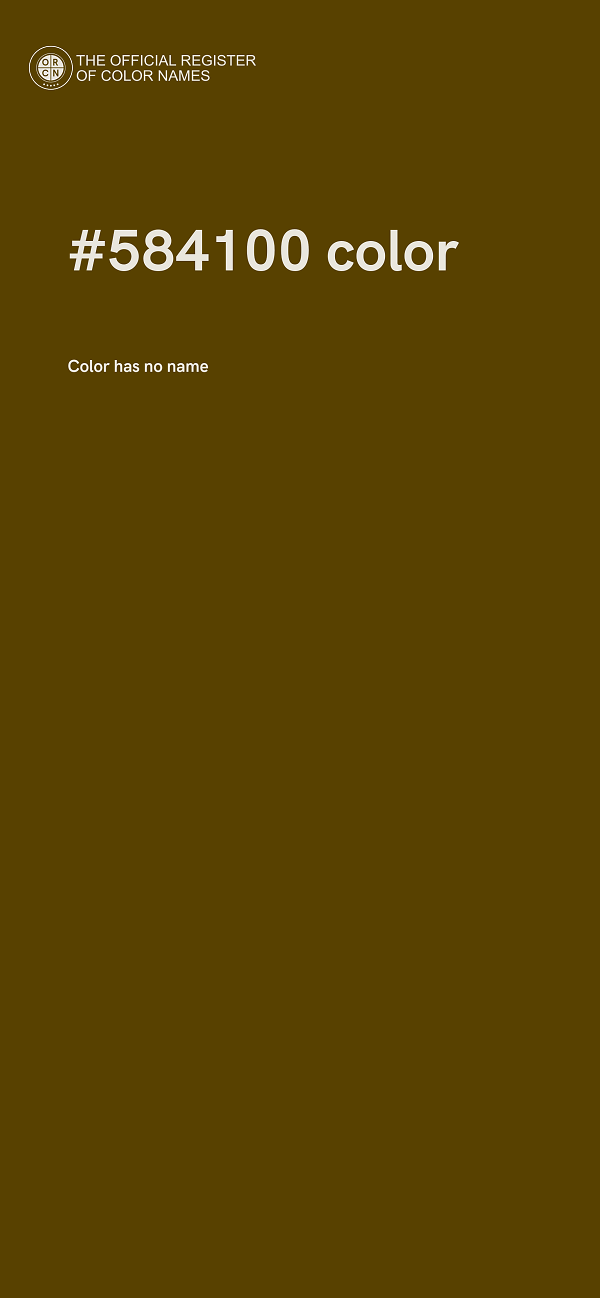 #584100 color image