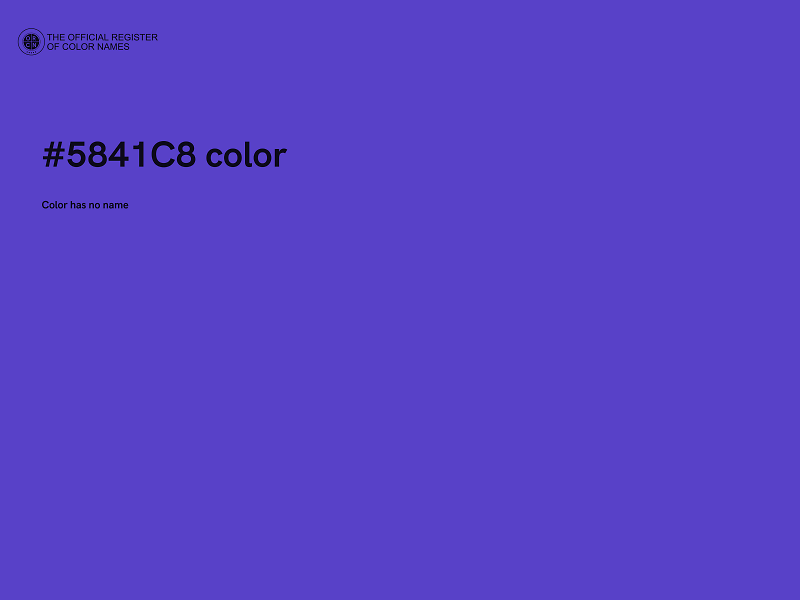 #5841C8 color image