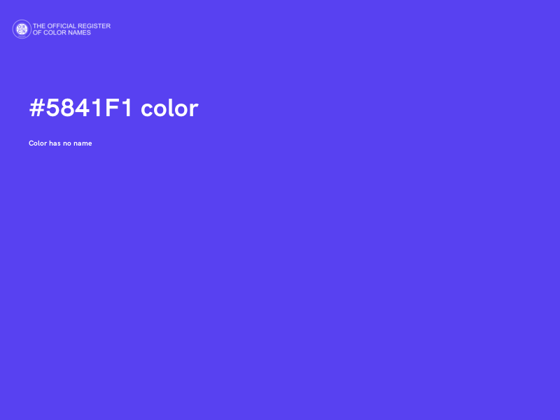 #5841F1 color image