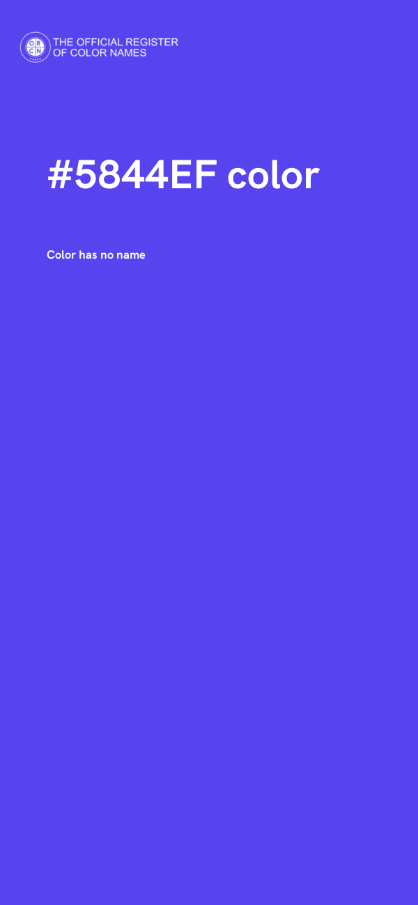 #5844EF color image