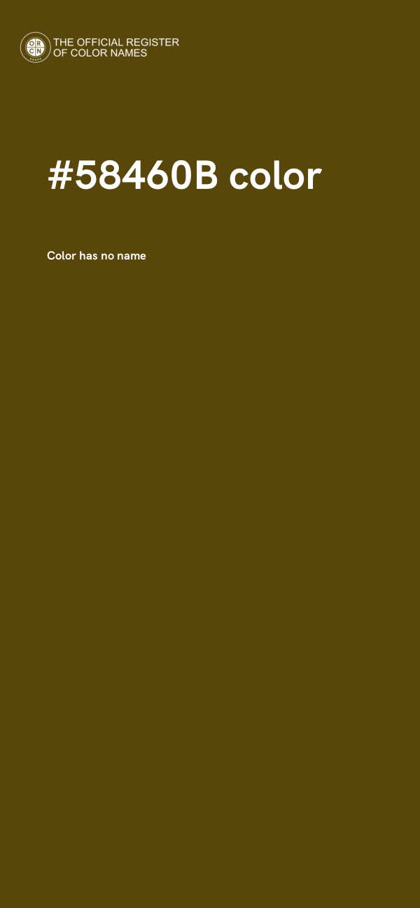 #58460B color image