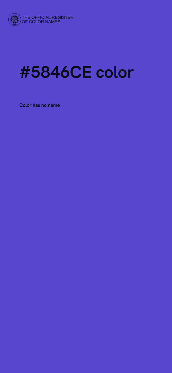#5846CE color image