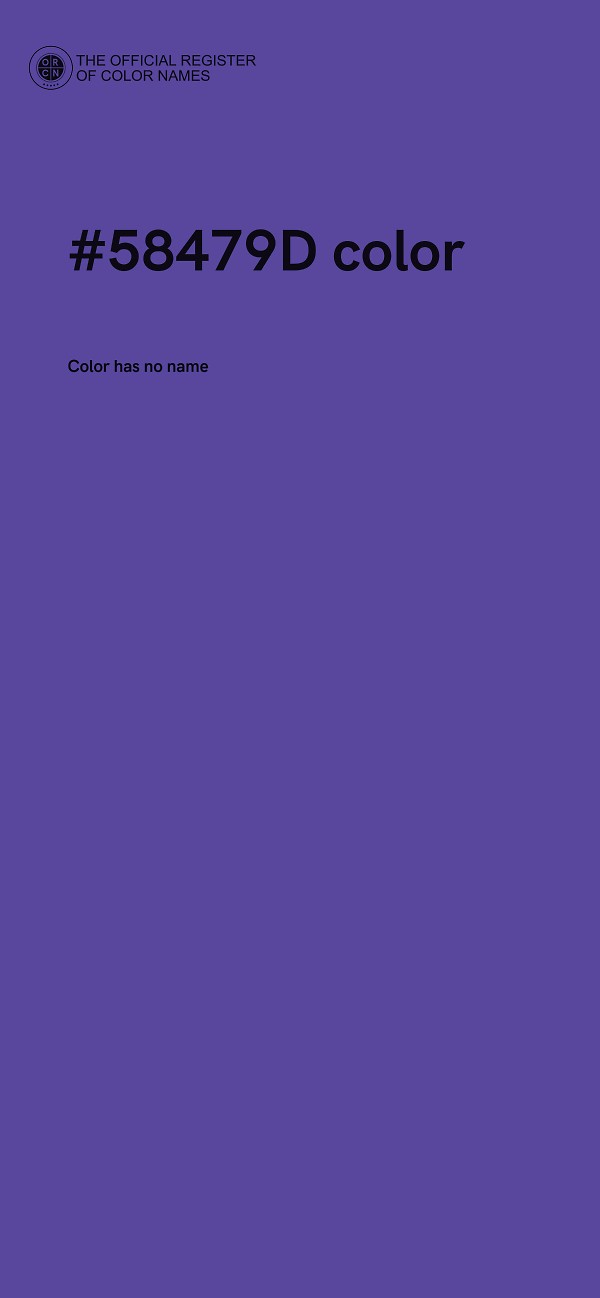 #58479D color image