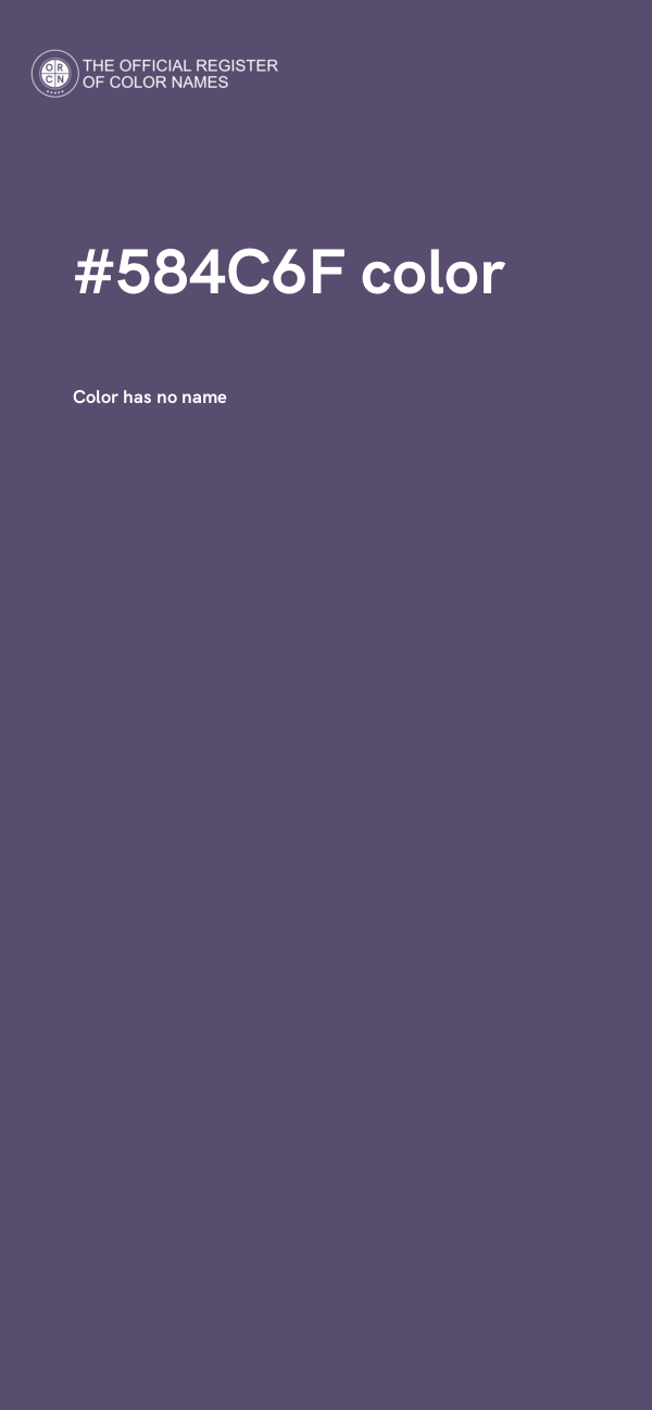 #584C6F color image