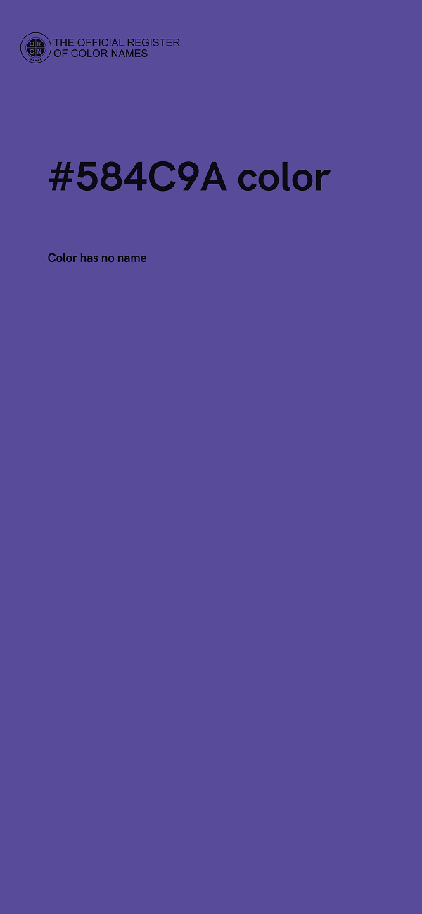 #584C9A color image