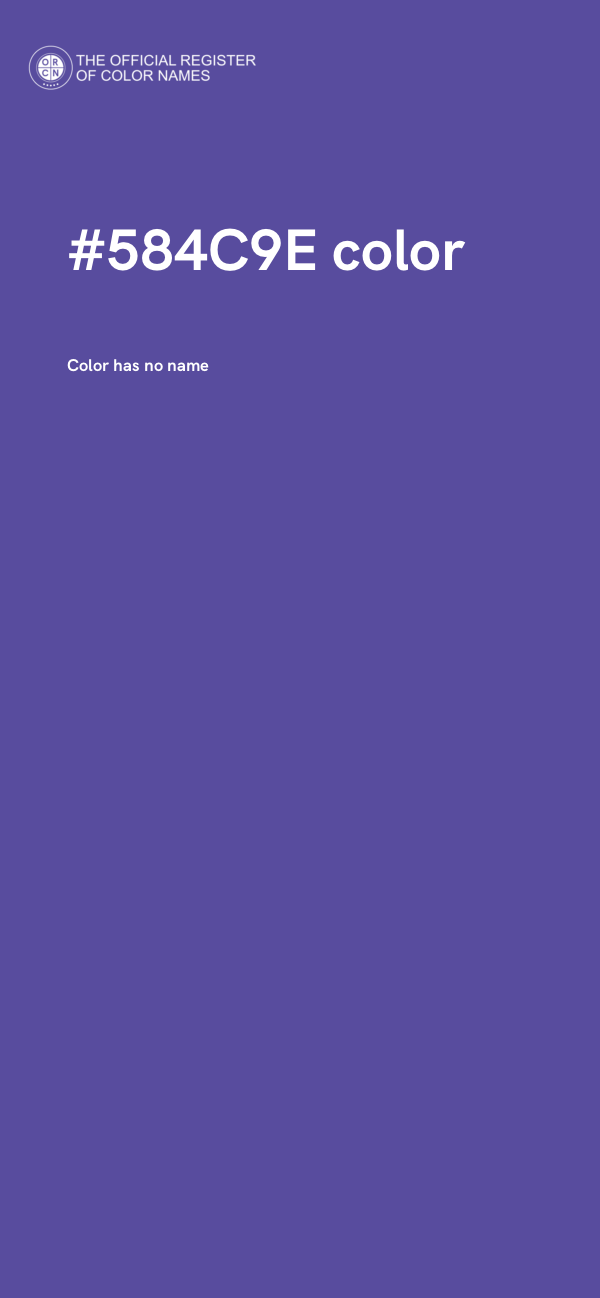 #584C9E color image