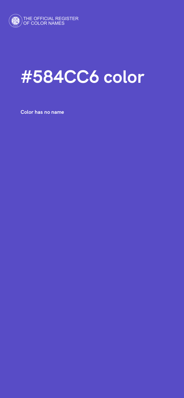 #584CC6 color image