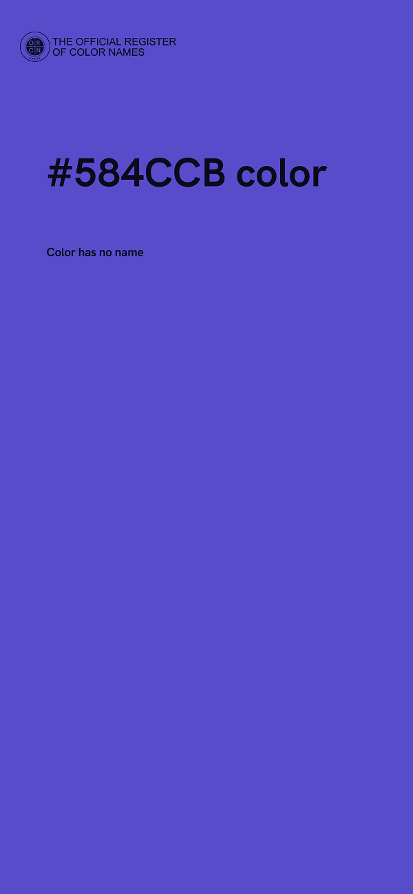 #584CCB color image