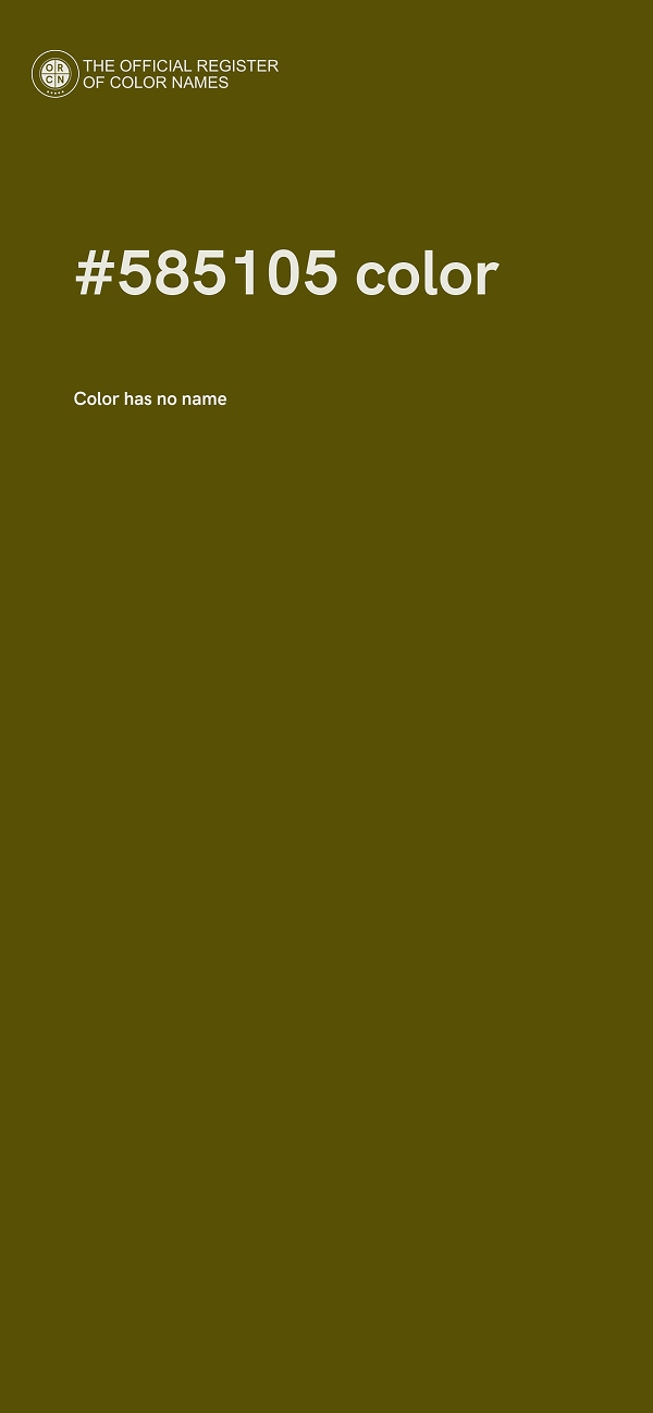 #585105 color image