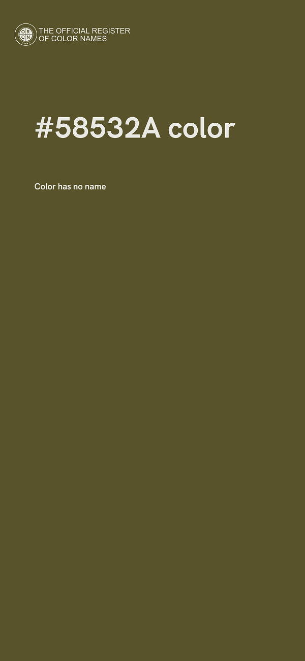 #58532A color image