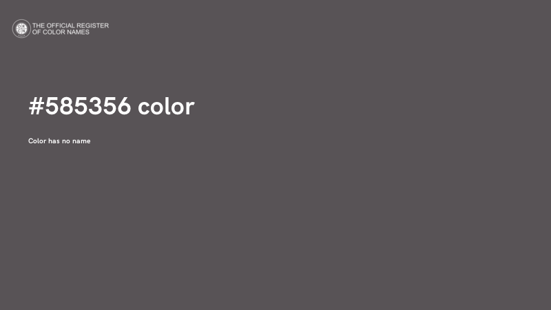 #585356 color image