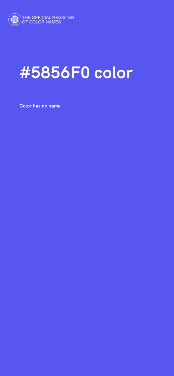 #5856F0 color image