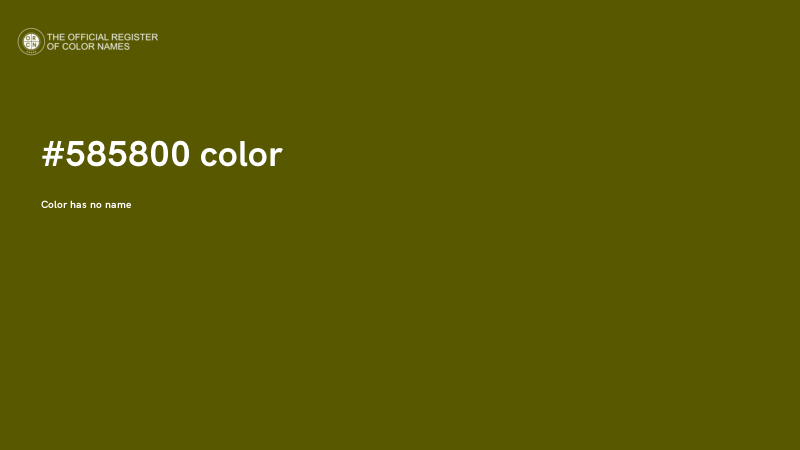 #585800 color image
