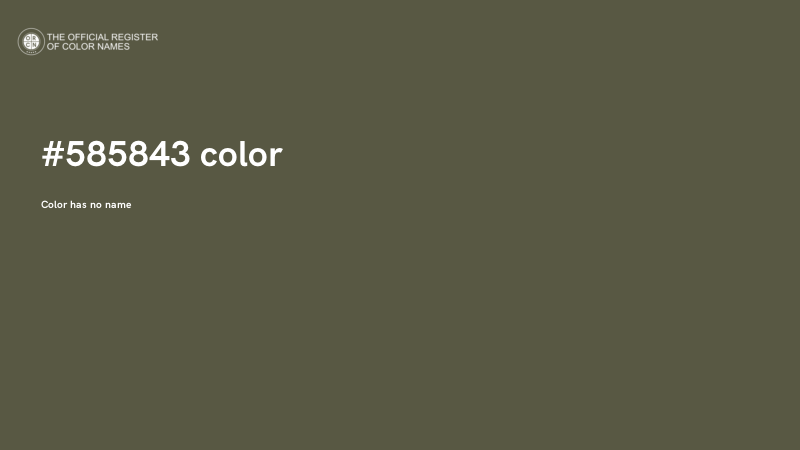 #585843 color image