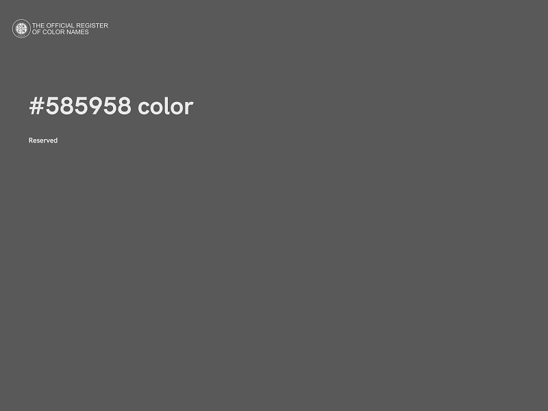 #585958 color image