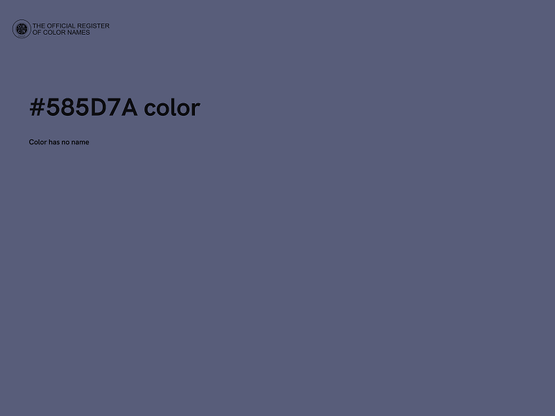 #585D7A color image