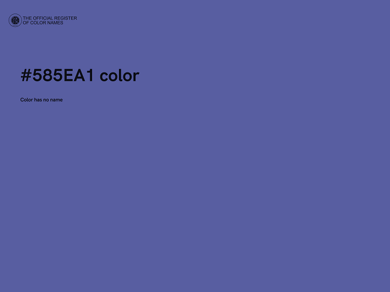 #585EA1 color image