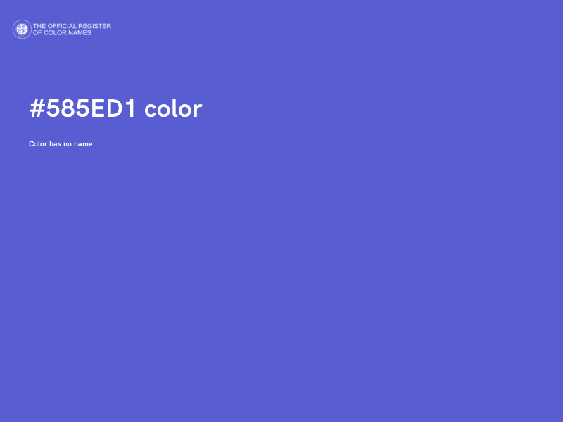 #585ED1 color image