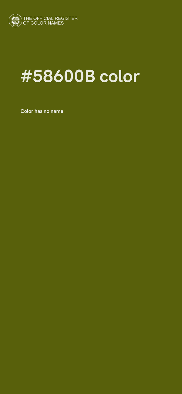 #58600B color image