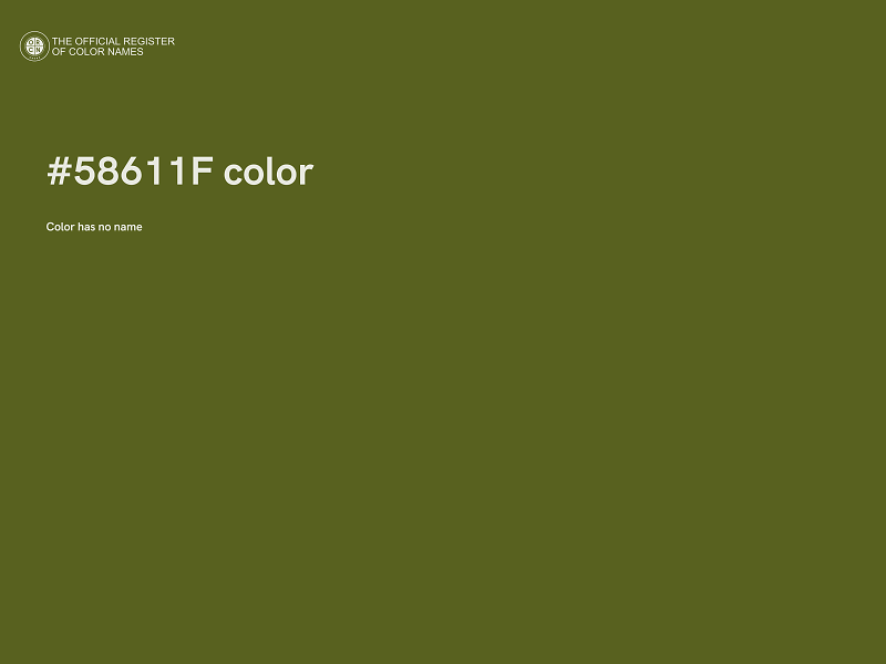 #58611F color image