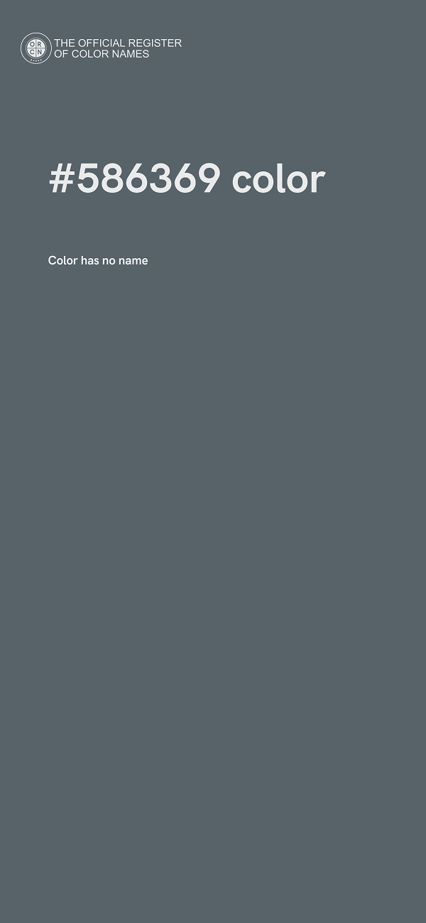 #586369 color image