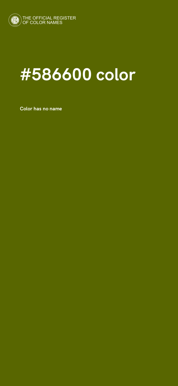 #586600 color image