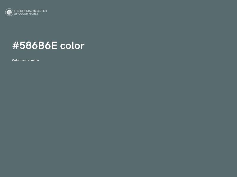 #586B6E color image