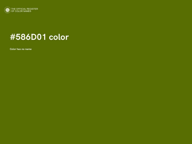 #586D01 color image