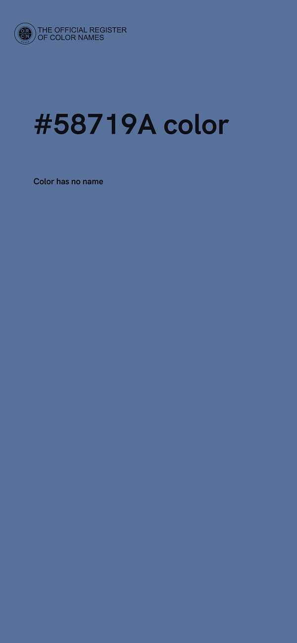#58719A color image