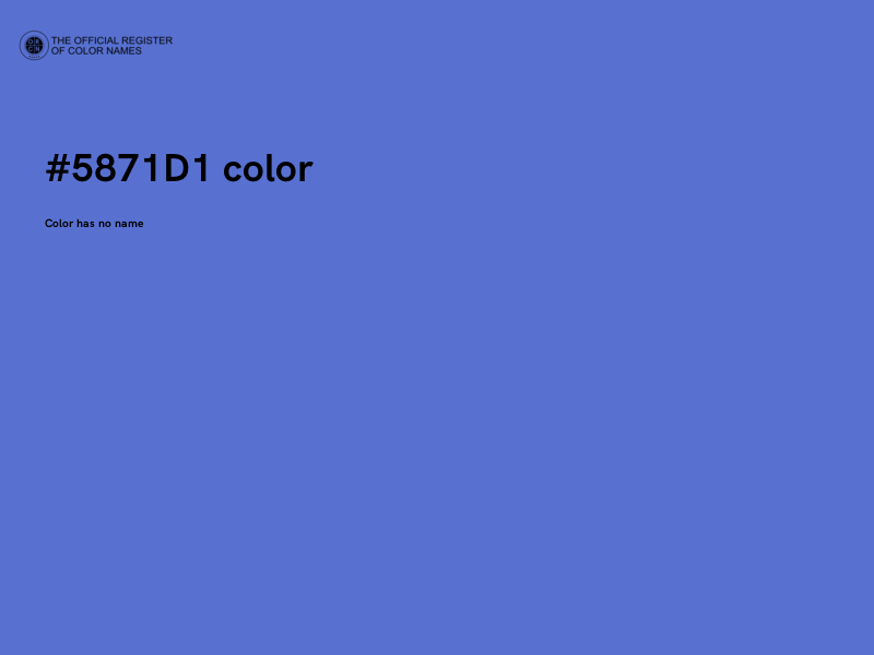 #5871D1 color image
