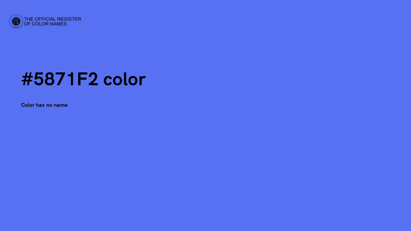 #5871F2 color image