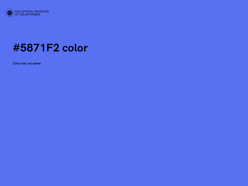 #5871F2 color image