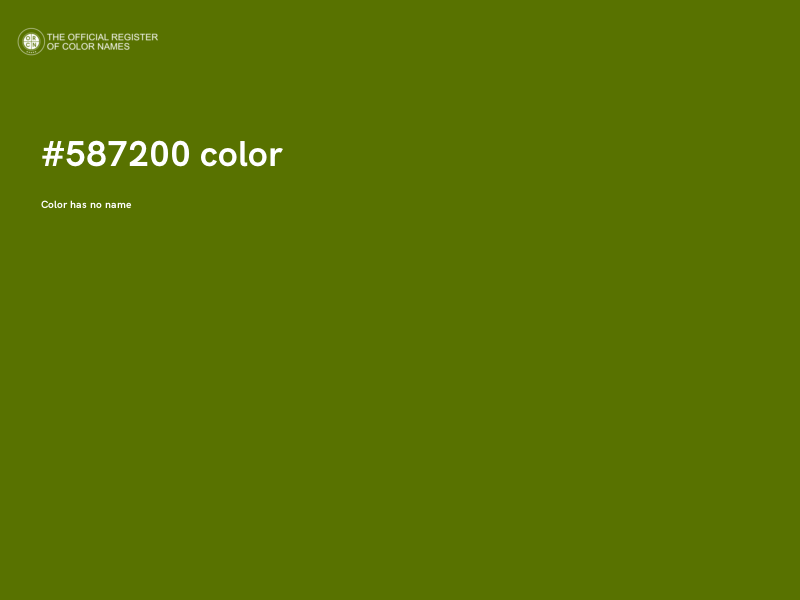 #587200 color image