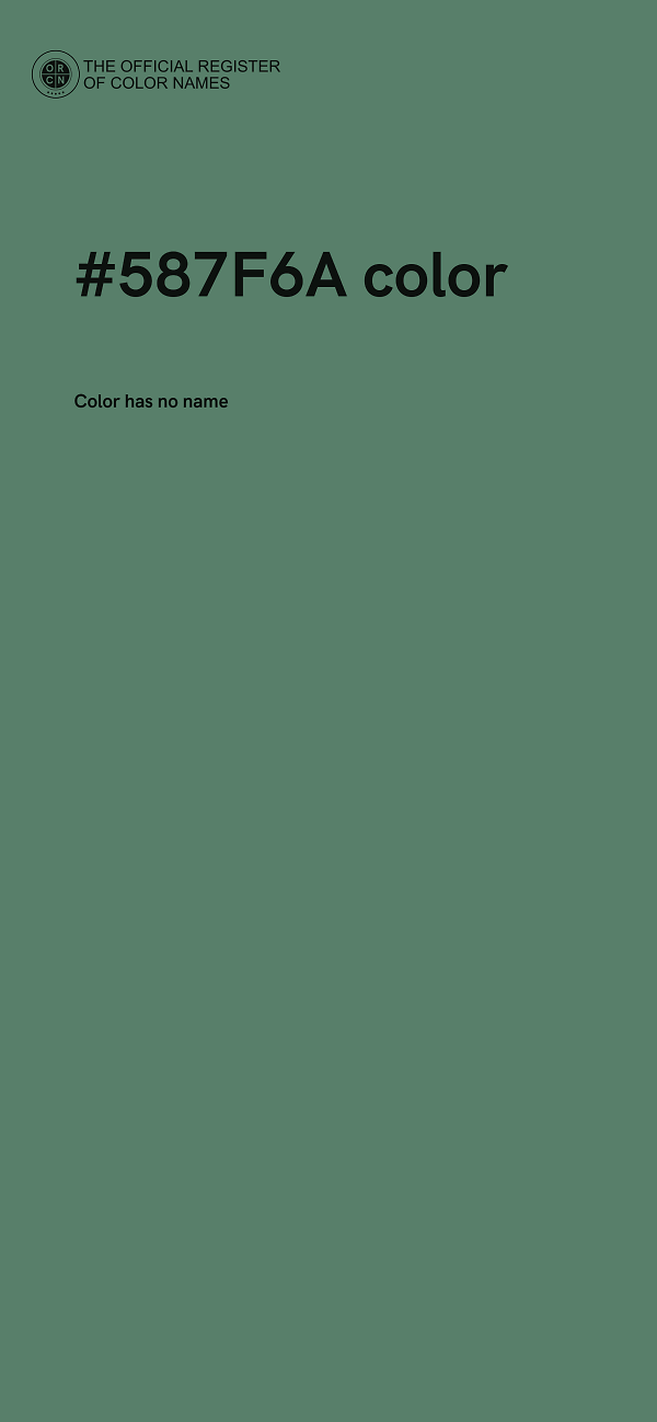#587F6A color image