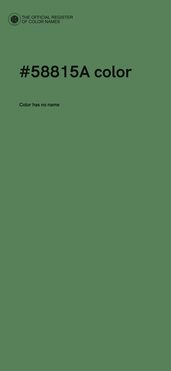 #58815A color image