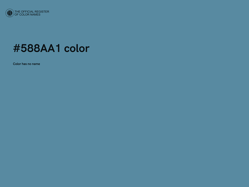 #588AA1 color image