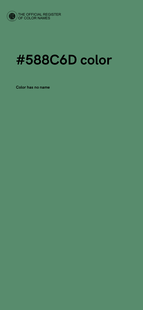 #588C6D color image