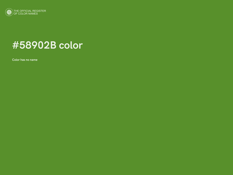 #58902B color image
