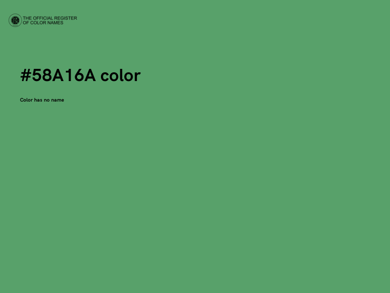 #58A16A color image